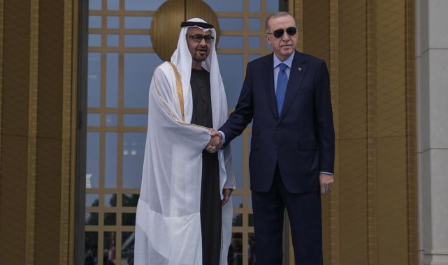 BAE Devlet Başkanı Al Nahyan Ankara'da