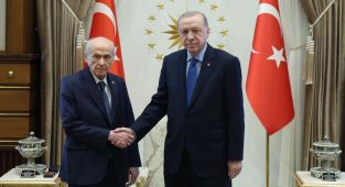 Cumhurbaşkanı Erdoğan, MHP lideri Bahçeli'yi kabul etti