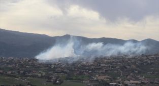 İşgalci İsrail, Lübnan'ın güneyindeki bir eve İHA saldırısı düzenledi