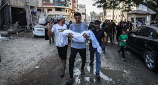 Katil İsrail sözde güvenli bölge ilan ettiği alana saldırdı: 11 ölü