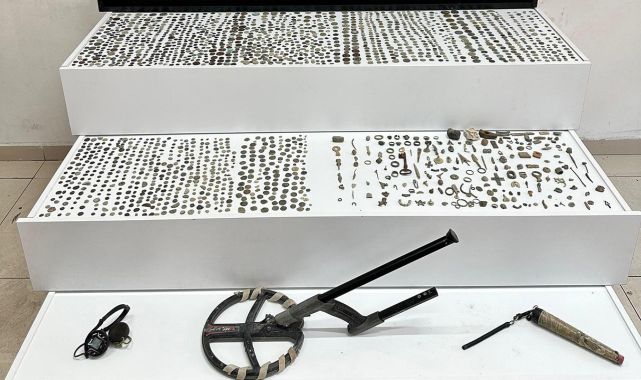 Konya'da Roma ve Helenistik dönemlere ait tarihi eserler ele geçirildi