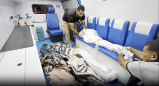 Soykırımcı İsrail, Gazze'de sağlık ve sivil savunma ekiplerini kasten hedef alıyor