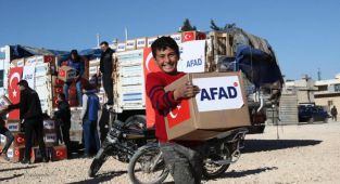 AFAD: Aziz milletimizin yardım ve şefkat eli 5 kıtada 83 ülkeye ulaştırıldı