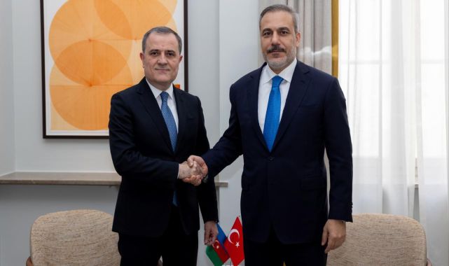 Bakan Fidan Azerbaycan Dışişleri Bakanı Bayramov ile görüştü
