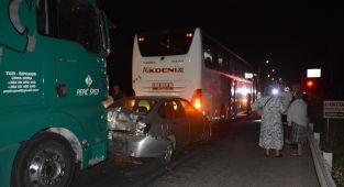 Balıkesir'de zincirleme trafik kazası