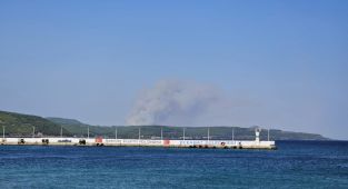 Çanakkale'de orman yangını