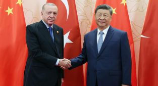 Cumhurbaşkanı Erdoğan, Şi Cinping ile görüştü