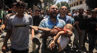 Gazze'de katil İsrail'in saldırısında hayatını kaybedenlerin en az yüzde 30'u çocuk