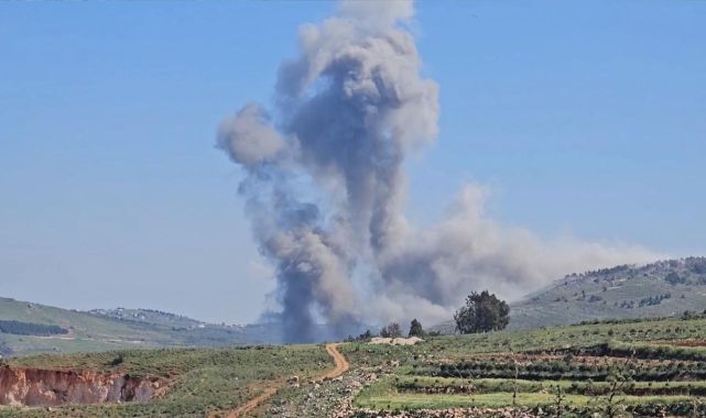 İşgalci İsrail, Lübnan'ın güneyinde çeşitli bölgelere saldırılar düzenledi