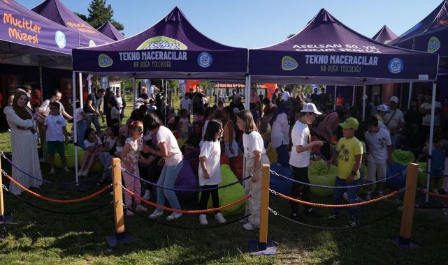 Tekno Macera Tırı, Erzurumda çocuklarla buluştu