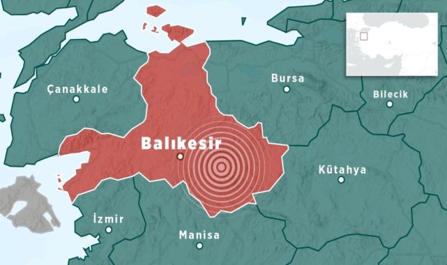 Balıkesir'de bir deprem daha meydana geldi