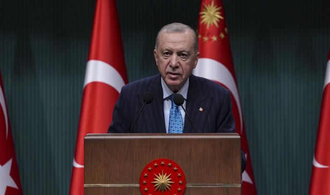 Cumhurbaşkanı Erdoğan 18 yıl önce şehit olan Piyade Er Yılmaz'ın ailesiyle görüştü