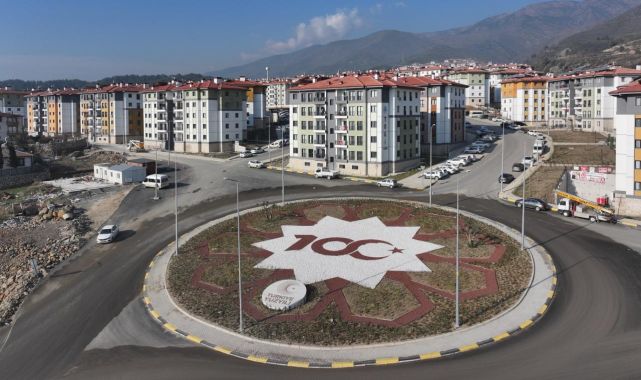 İletişim Başkanlığı'ndan tamamlanan deprem konutlarına ilişkin paylaşım