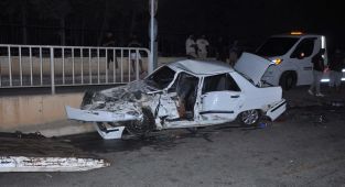 Mersin'de trafik kazası: 1 ölü, 8 yaralı