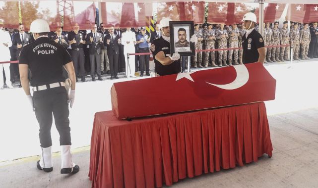 Şehit özel harekat polisimize veda