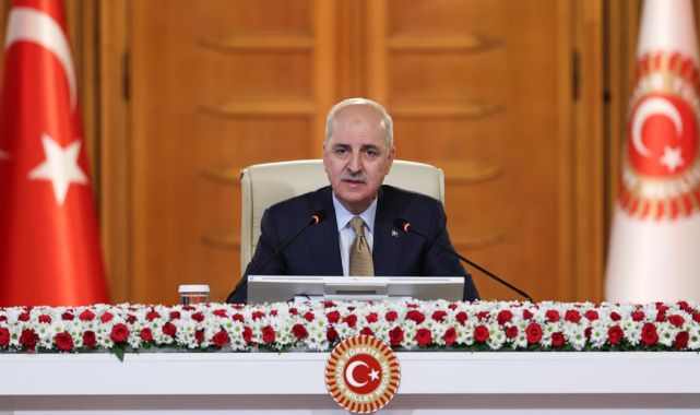TBMM Başkanı Numan Kurtulmuş'tan soykırımcı İsrail'e karşı birlik mesajı