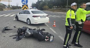 Türkiye'de 8 ayda 76 binin üzerinde motosiklet kazası yaşandı