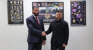 Zelenski ile Şara, ABDde bir araya geldi