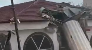 Ankara'da dolu etkili oldu: Minare devrildi, ekili alanlar zarar gördü