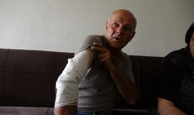 Burdur'da beslemek istediği köpeğin saldırdığı taksici yaralandı