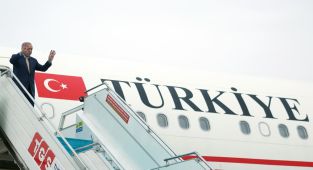 Cumhurbaşkanı Erdoğan Azerbaycan'a gitti