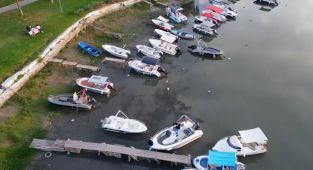 İznik Gölü'nde çekilme 350 metreye ulaştı