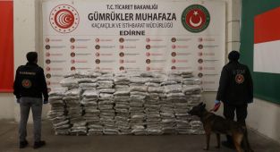 Kapıkule ve İpsala'da 524 kilo 336 gram uyuşturucu ele geçirildi