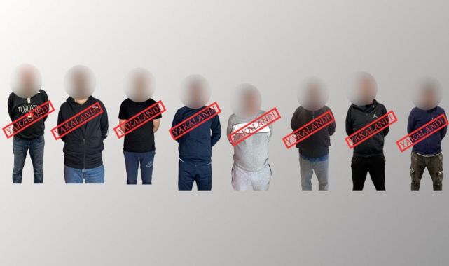 Kırmızı bülten ve ulusal seviyede aranan 8 suçlu Türkiye'ye getirildi