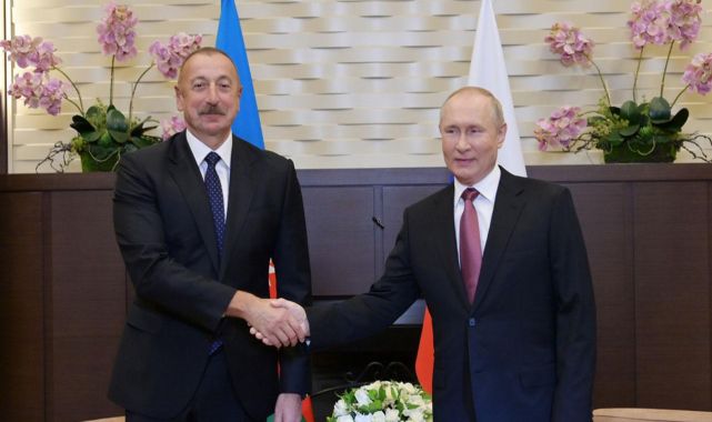Kremlin: Putin ve Aliyev bugün bir araya gelecek