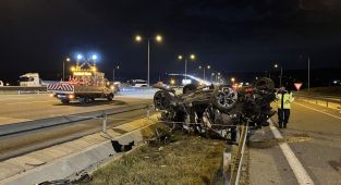 Kuzey Marmara Otoyolu'ndaki kazada 2 kişi öldü, 5 kişi yaralandı