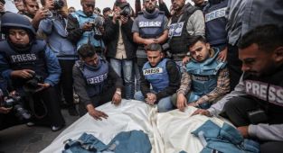 Soykırımcı İsrail'in Gazze'deki saldırıları sonucu hayatı kaybeden gazetecilerin sayısı 256'ya çıktı