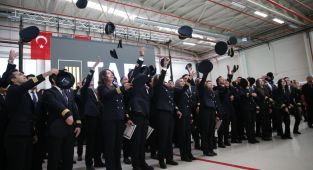 THY'nin yeni pilotları mezun oldu