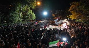 Tüm yurtta haydut İsrail'in Küresel Kararlılık Filosu'na saldırısına tepki yağdı