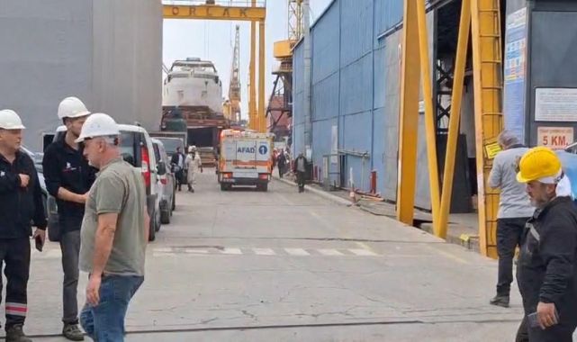 Tuzla'da gemide patlama: 1 ölü, 4 yaralı