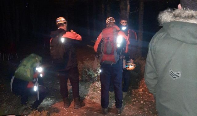 Uludağ'da ormanda kaybolan 4 genç bulundu