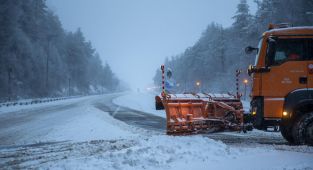 Bolu Dağı geçişinde kar etkili oluyor