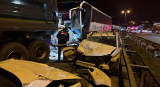 Anadolu Otoyolu'nda zincirleme trafik kazası: 1 ölü, 27 yaralı