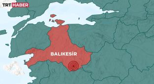 Balıkesir'de 4 büyüklüğünde deprem