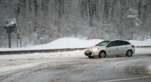 Bolu Dağı geçişinde kar etkili oluyor