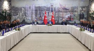 Cumhurbaşkanı Erdoğan MÜSİAD heyetini kabul etti.