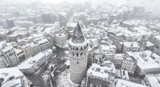 İstanbul için kuvvetli kar uyarısı