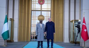 Nijerya Cumhurbaşkanı Bola Ahmed Tinub Ankara'da