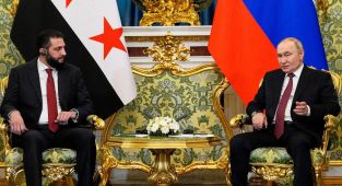 Putin Şara görüşmesi başladı