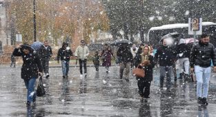 10 il için 'sarı' kodlu uyarı: Sağanak, fırtına ve kar bekleniyor