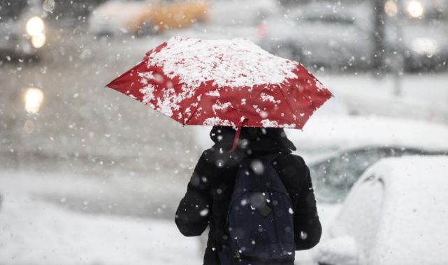 11 il için sarı uyarı: Kar yağışı ve fırtınaya dikkat