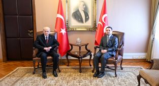 Adalet Bakanı Gürlek, MHP Genel Başkanı Bahçeli'yi ziyaret etti