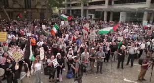 Avustralya'da binlerce kişi, İsrail Cumhurbaşkanı Herzog'un ziyaretini protesto etti