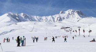 Erciyes yarıyıl tatilinde 1 milyon 400 bin ziyaretçi ağırladı