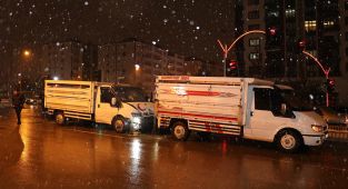 Erzurumda zincirleme kaza: 9 yaralı