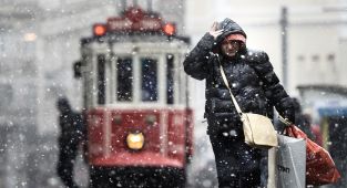 İstanbul için kar ve fırtına uyarısı